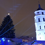 Kalėdiniai atvirukai el. paštu Vilniaus eglutė 2023