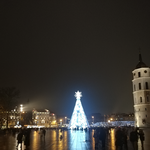 Naujametiniai atvirukai el. paštu Atvirukas Kalėdos Vilniuje, Naujieji metai
