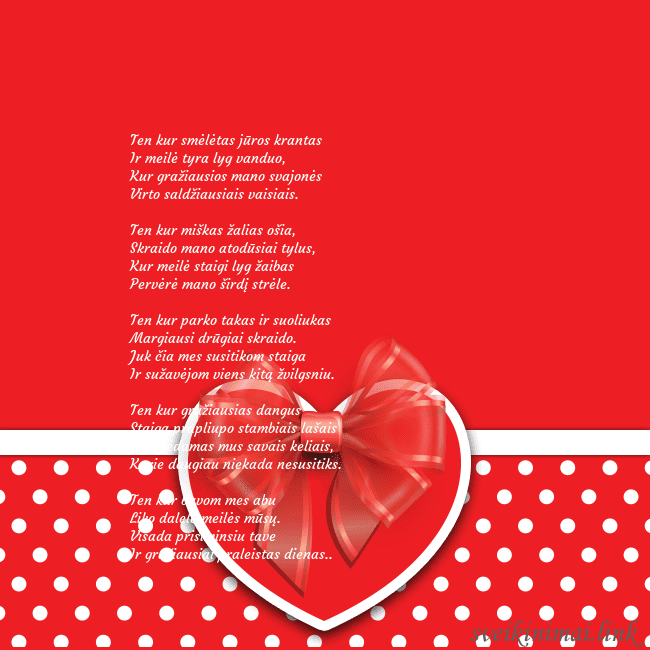 Raudona širdelė