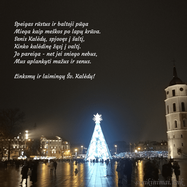Atvirukas Kalėdos Vilniuje, Naujieji metai