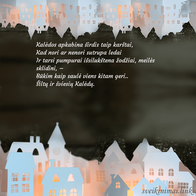 Šventinis atvirukas Tamsus miestas Kalėdos apkabina širdis taip karštai,
Kad nori ar Šventinis atvirukas Tamsus miestas
