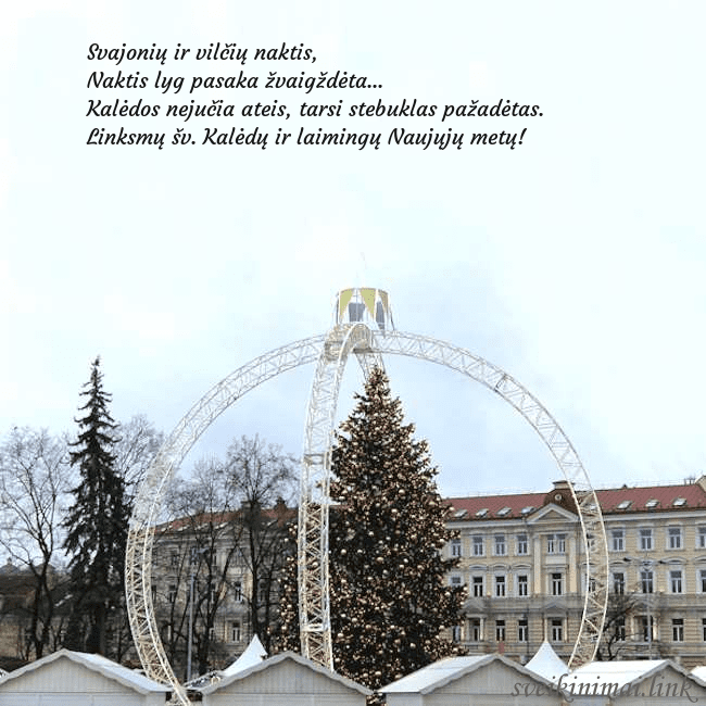 Kalėdos Vilniuje 2024 Svajonių ir vilčių naktis,
Naktis lyg pasaka žvai Kalėdos Vilniuje 2024