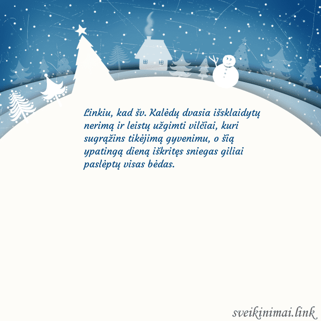 Atvirukas su baltu miestu