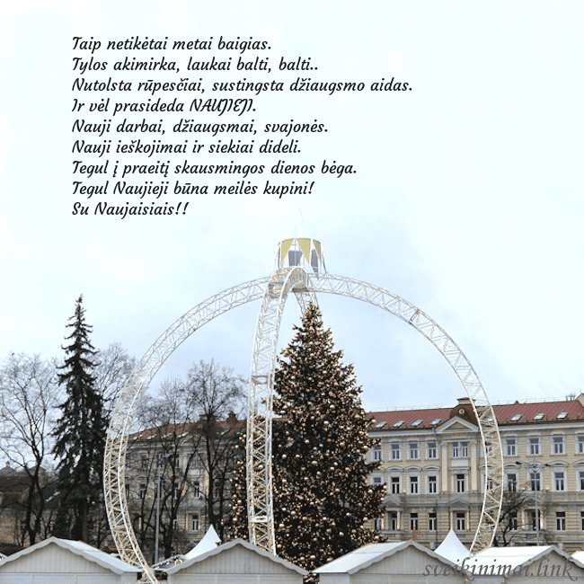 Kalėdos Vilniuje 2024 Taip netikėtai metai baigias.
Tylos akimirka, lauk Kalėdos Vilniuje 2024