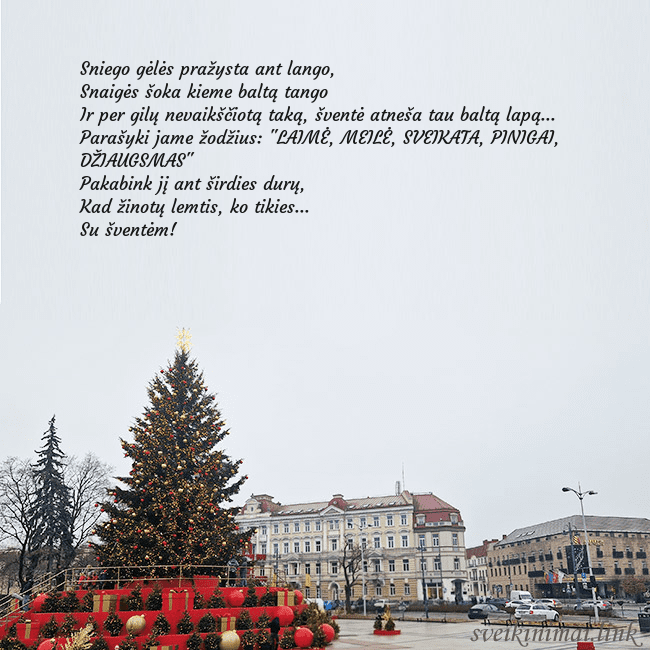 Vilniaus kalėdinė eglutė 2025