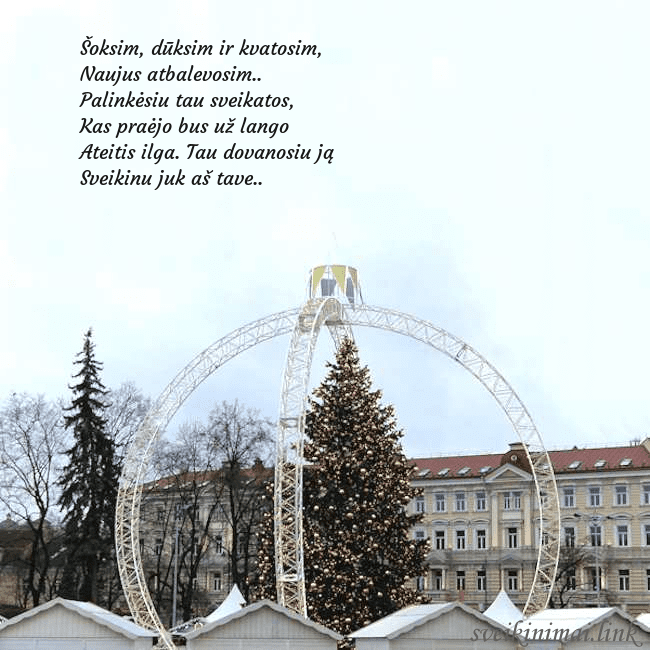 Kalėdos Vilniuje 2024 Šoksim, dūksim ir kvatosim,
Naujus atbalevosim..
P Kalėdos Vilniuje 2024