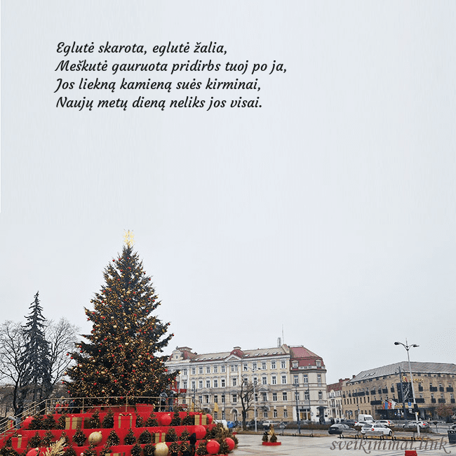 Vilniaus kalėdinė eglutė 2025