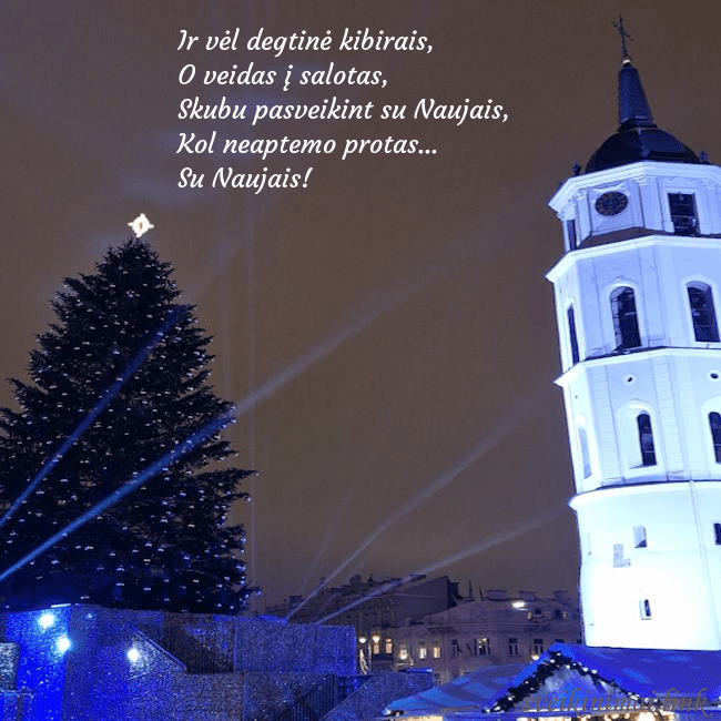 Vilniaus eglutė 2023 Ir vėl degtinė kibirais,
O veidas į salotas,
Sku Vilniaus eglutė 2023