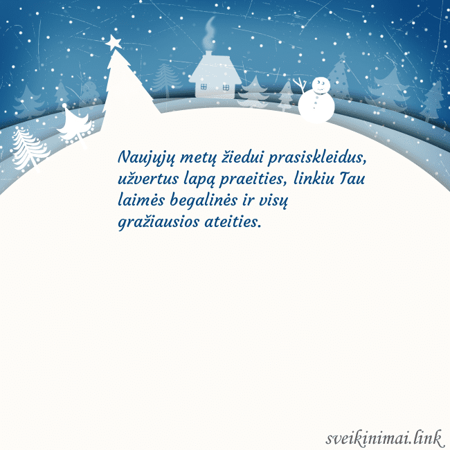 Atvirukas su baltu miestu