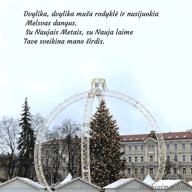 Kalėdos Vilniuje 2024 Dvylika, dvylika muša rodyklė ir nusijuokia
Melsv Kalėdos Vilniuje 2024