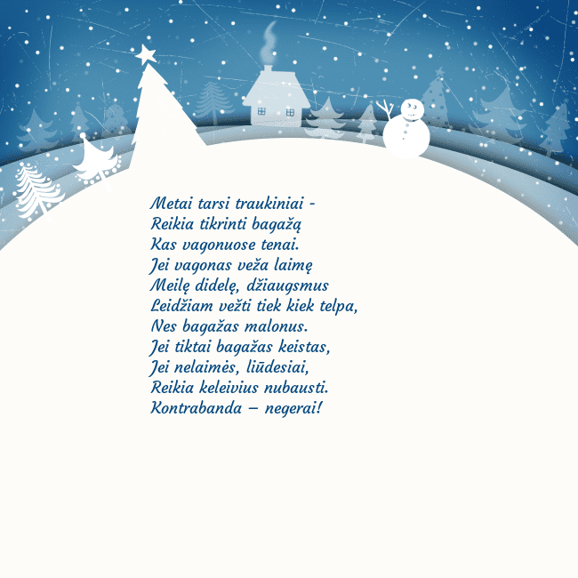 Atvirukas su baltu miestu