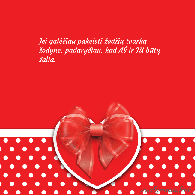 Raudona širdelė