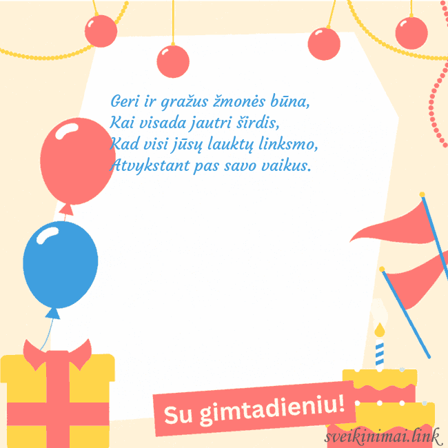 Animuotas gimtadienio atvirukas su tortu Geri ir gražus žmonės būna,
Kai visada jautri šird Animuotas gimtadienio atvirukas su tortu