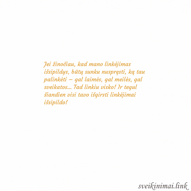 Atvirukas animuota auksinė širdis