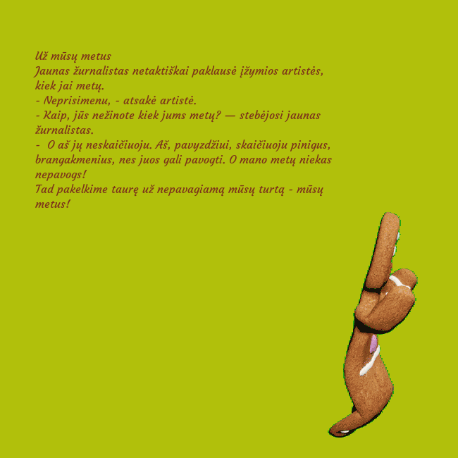 Elektroninis animuotas atvirukas su šokančiu meduoliu