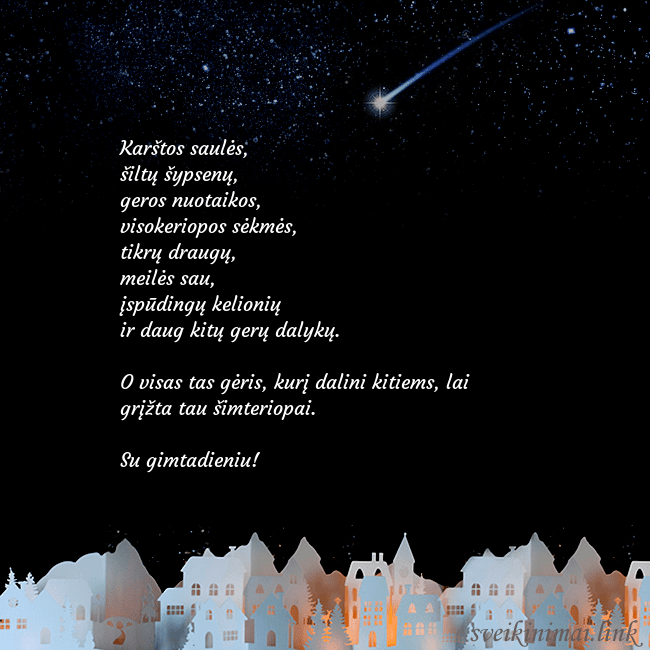 Atvirukas su meteoritu