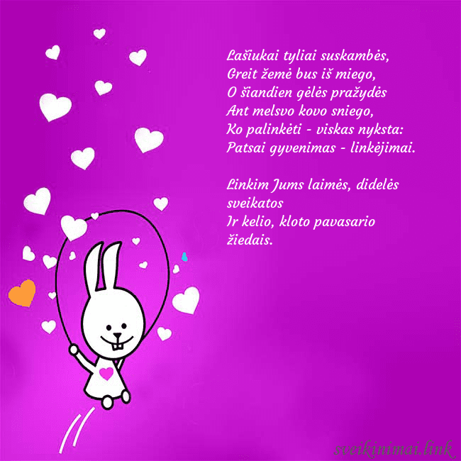 Atvirukas su smagiu zuikiu