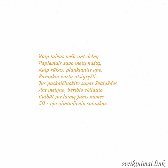 Atvirukas animuota auksinė širdis