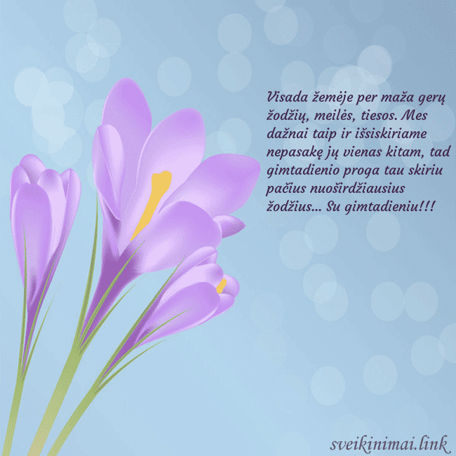 Atvirukas su kroku Visada žemėje per maža gerų žodžių, meilės, tiesos Atvirukas su kroku