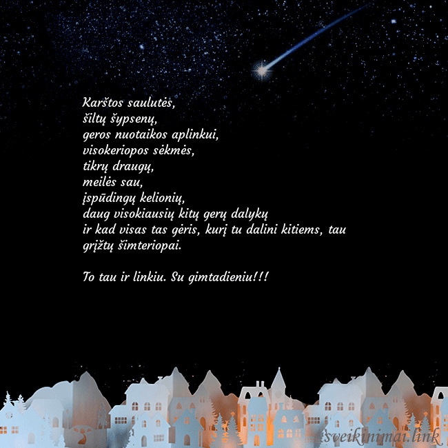 Atvirukas su meteoritu