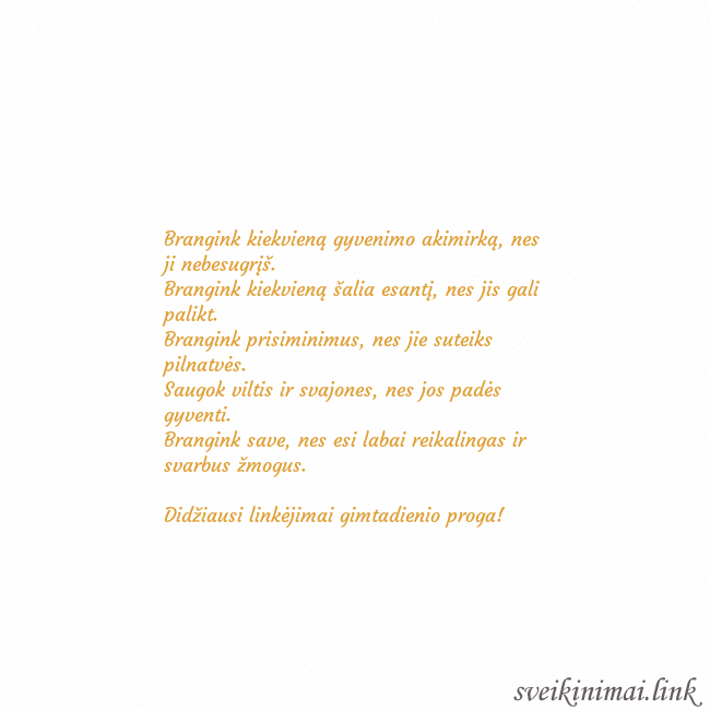 Atvirukas animuota auksinė širdis