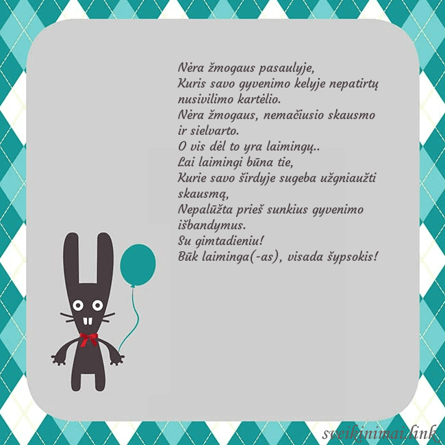 Atvirukas su zuikiu