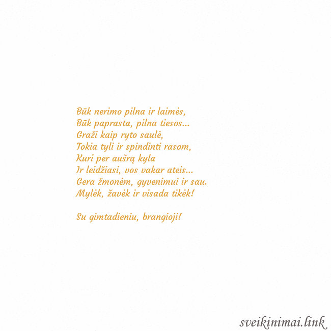 Atvirukas animuota auksinė širdis