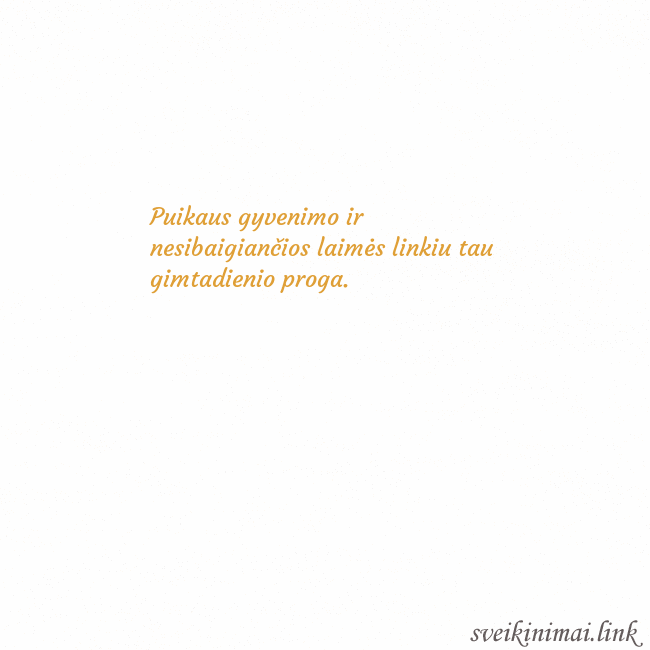 Atvirukas animuota auksinė širdis