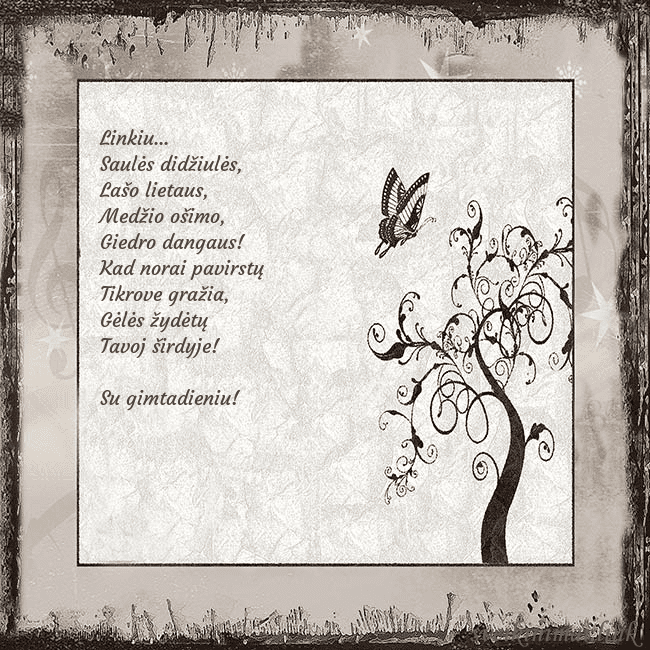 Nostalgiškas atvirukas