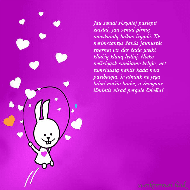 Atvirukas su smagiu zuikiu