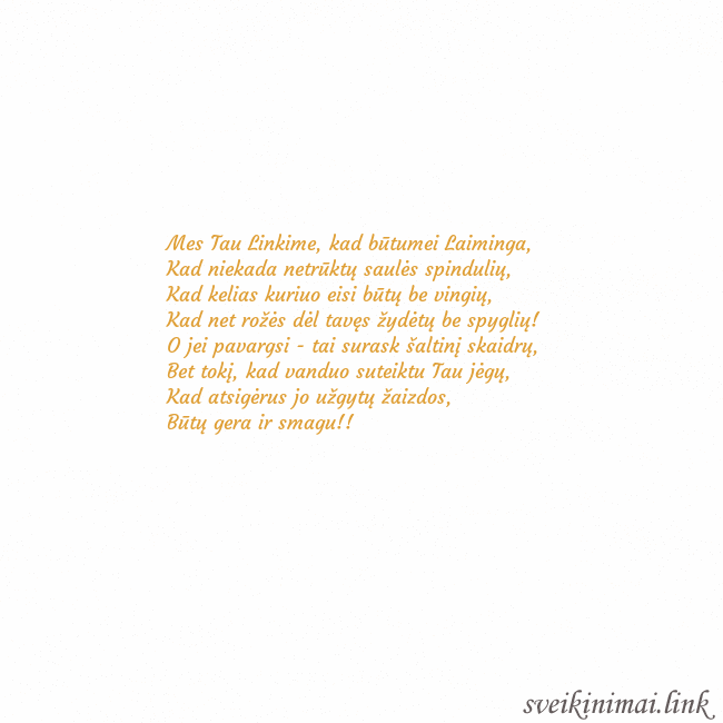 Atvirukas animuota auksinė širdis