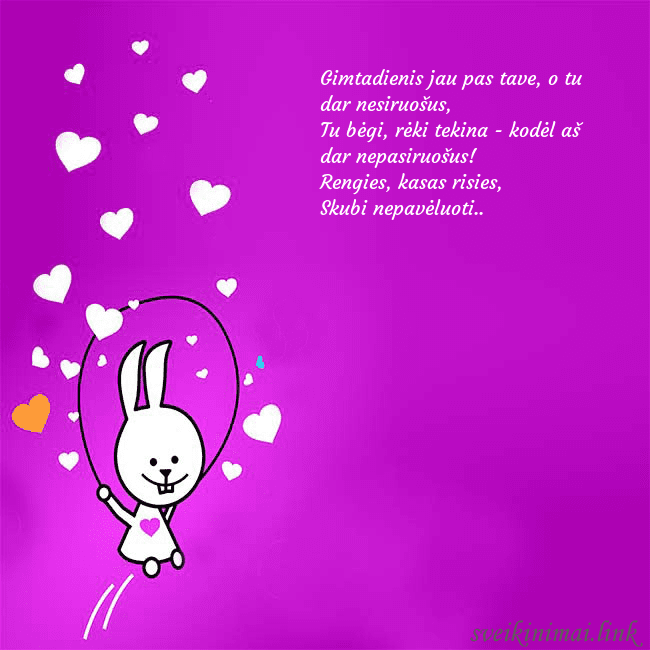 Atvirukas su smagiu zuikiu