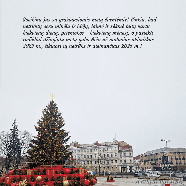 Vilniaus kalėdinė eglutė 2025