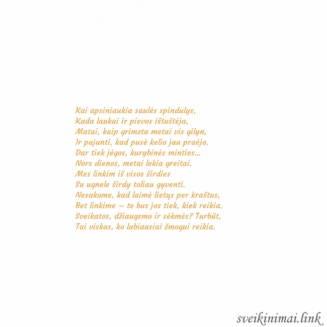 Atvirukas animuota auksinė širdis