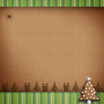 Naujametiniai atvirukai el. paštu Kalėdinis atvirukas su meduoline eglute